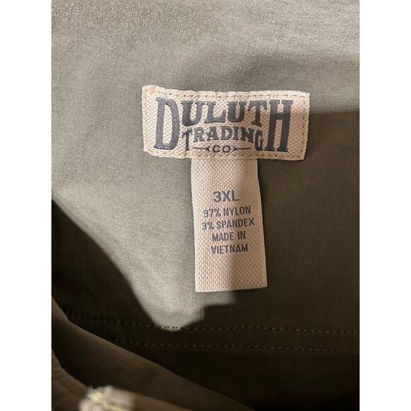 DuluthFlex Dry on the Fly 9" Cargo Shorts Mens 3XL Green Outdoor - Picture 3 of 5